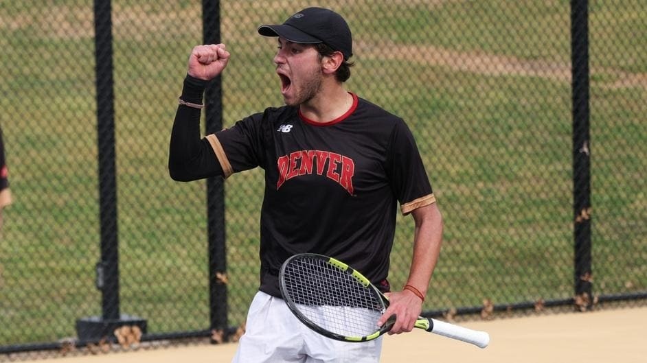 El tenista, Nicolás Herrero, campeón de la Summit League con Denver University