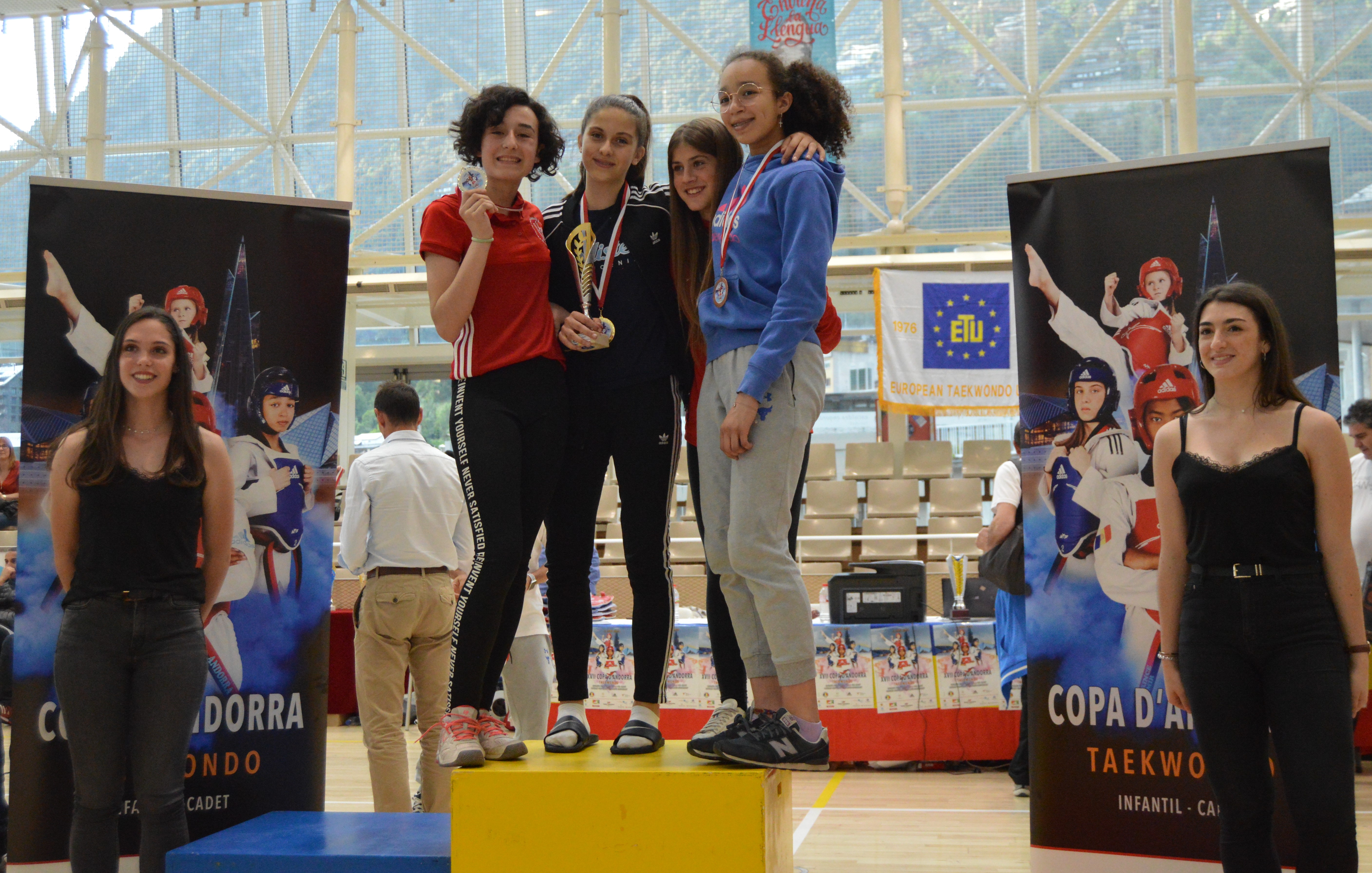 Inés de Benito medalla de oro en la XVII Copa de Andorra de Taekwondo