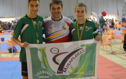 Oro y plata para el Club de Taekwondo “Miraflores-Bekdoosan”