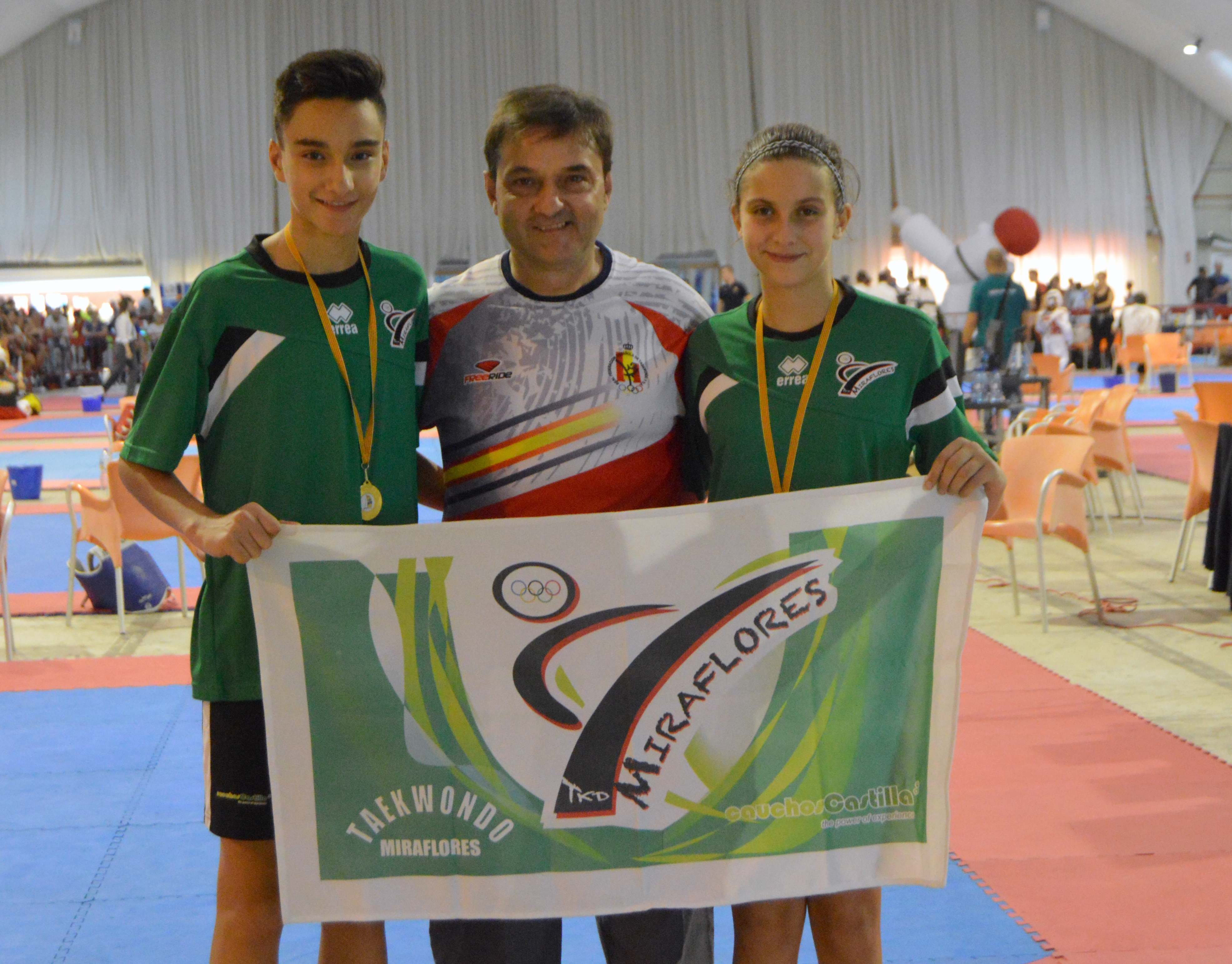Oro y plata para el Club de Taekwondo “Miraflores-Bekdoosan”