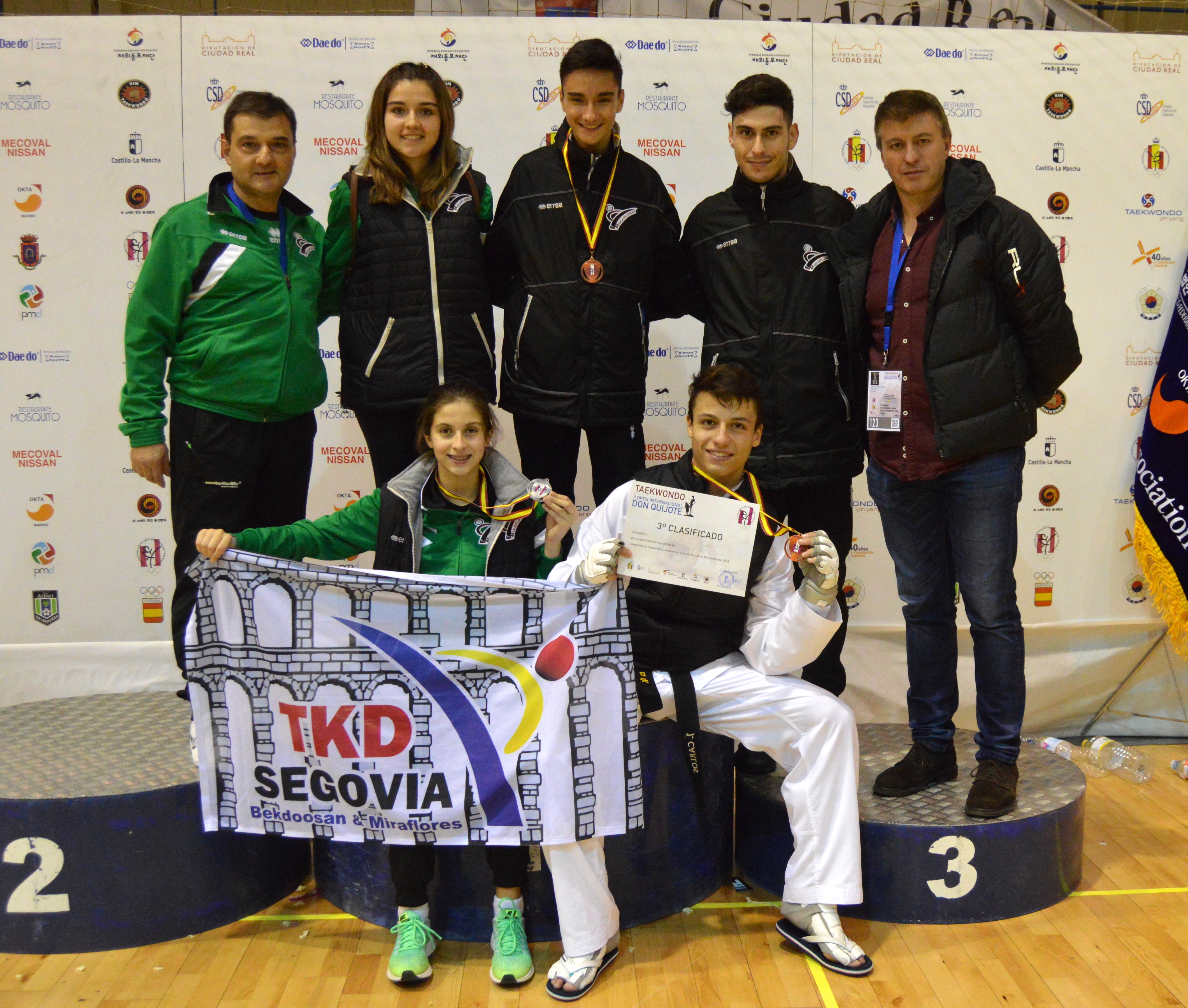 Pleno de medallas para el Club de Taekwondo “Miraflores-Bekdoosan” en el “II Open Internacional Taekwondo El Quijote”