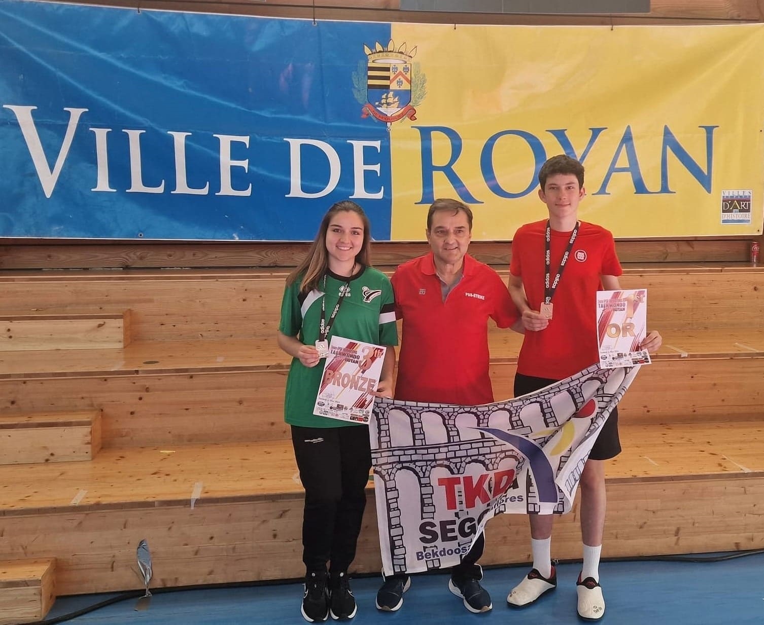Taekwondo Miraflores – Bekdoosan: Open Internacional Ville de Royan (Francia)