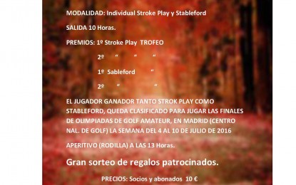 Campeonato de Otoño de Golf