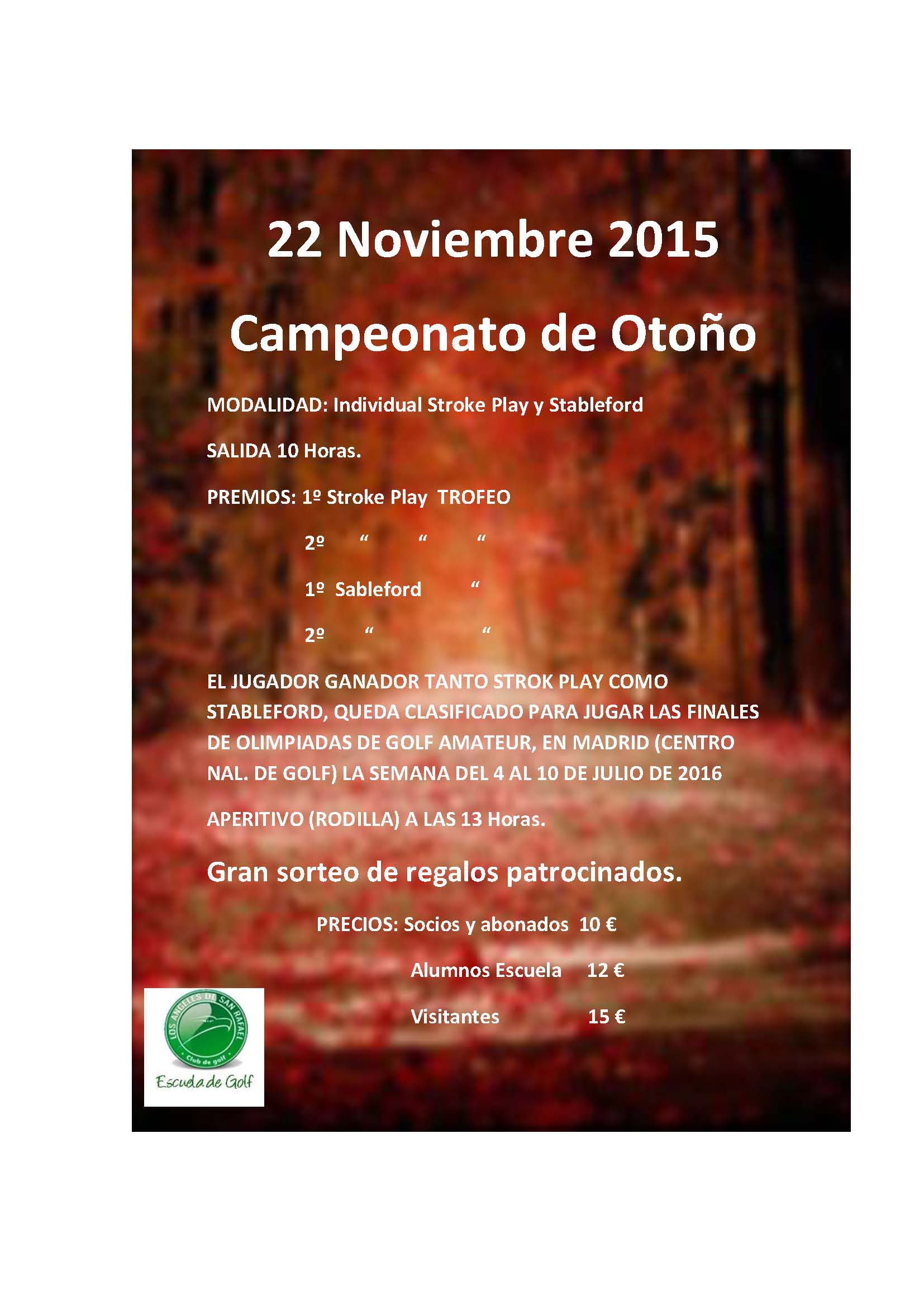 Campeonato de Otoño de Golf