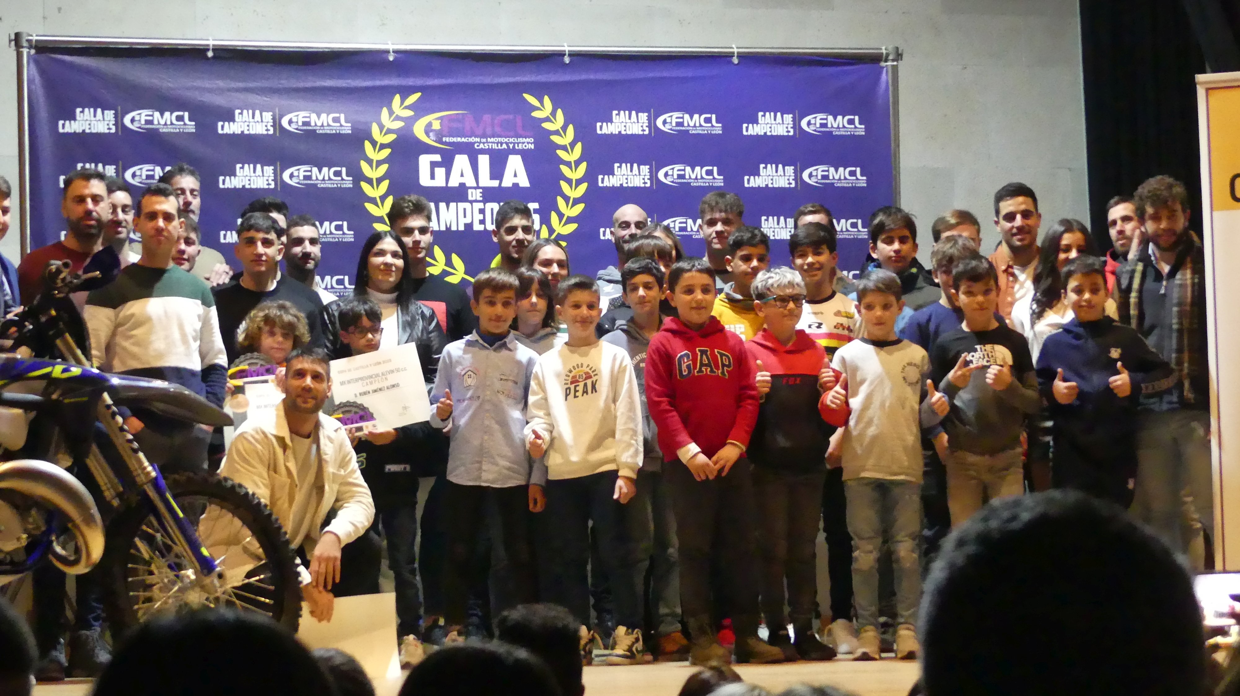 Gala de Campeones 2023 de la Federación de Motociclismo de Castilla y León