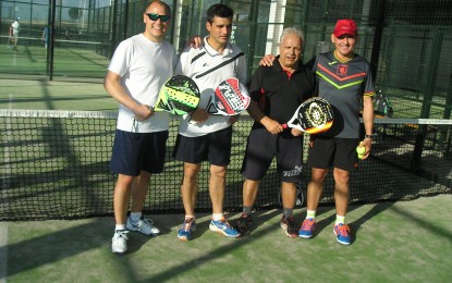 Julián Sancho y Miguel A. García ganan el II Trofeo “Santa Rita” de Padel