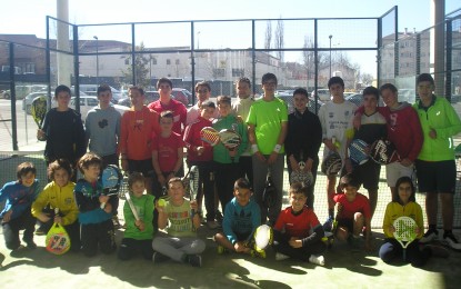 Concentración de Padel de los Juegos Escolares