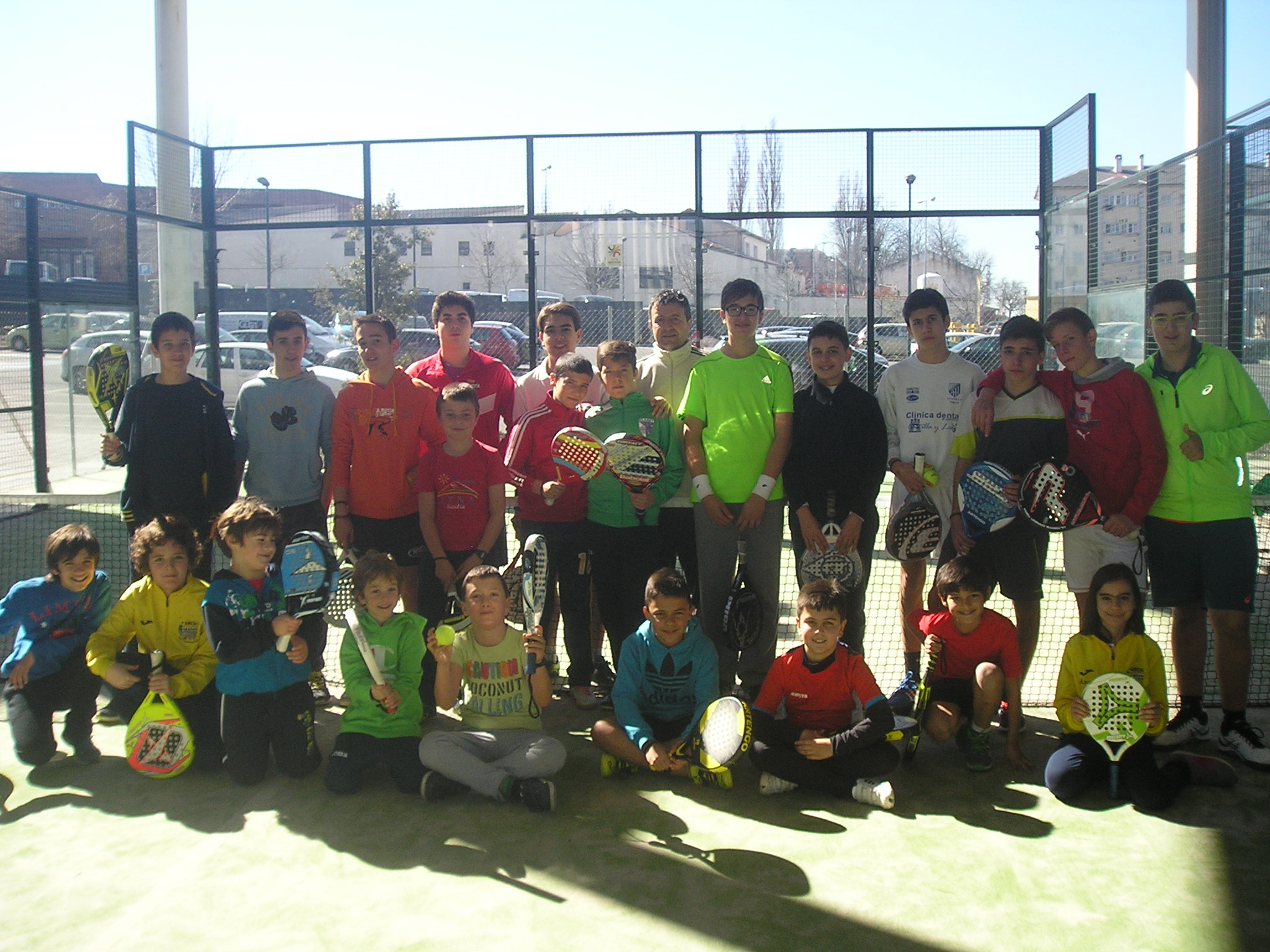 Concentración de Padel de los Juegos Escolares