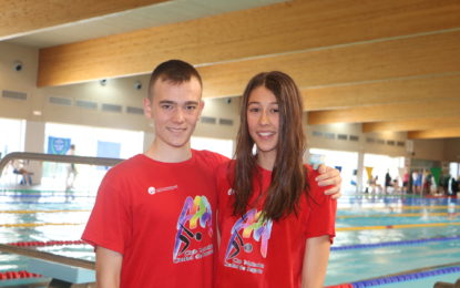 Los nadadores segovianos Segis Álvarez (con 4 mínimas) y Paula Gómez (2 mínimas) acudirán al Campeonato de España Infantil