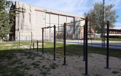 El Instituto Municipal de Deportes abre al público el parque de calistenia de la Ciudad Deportiva La Albuera