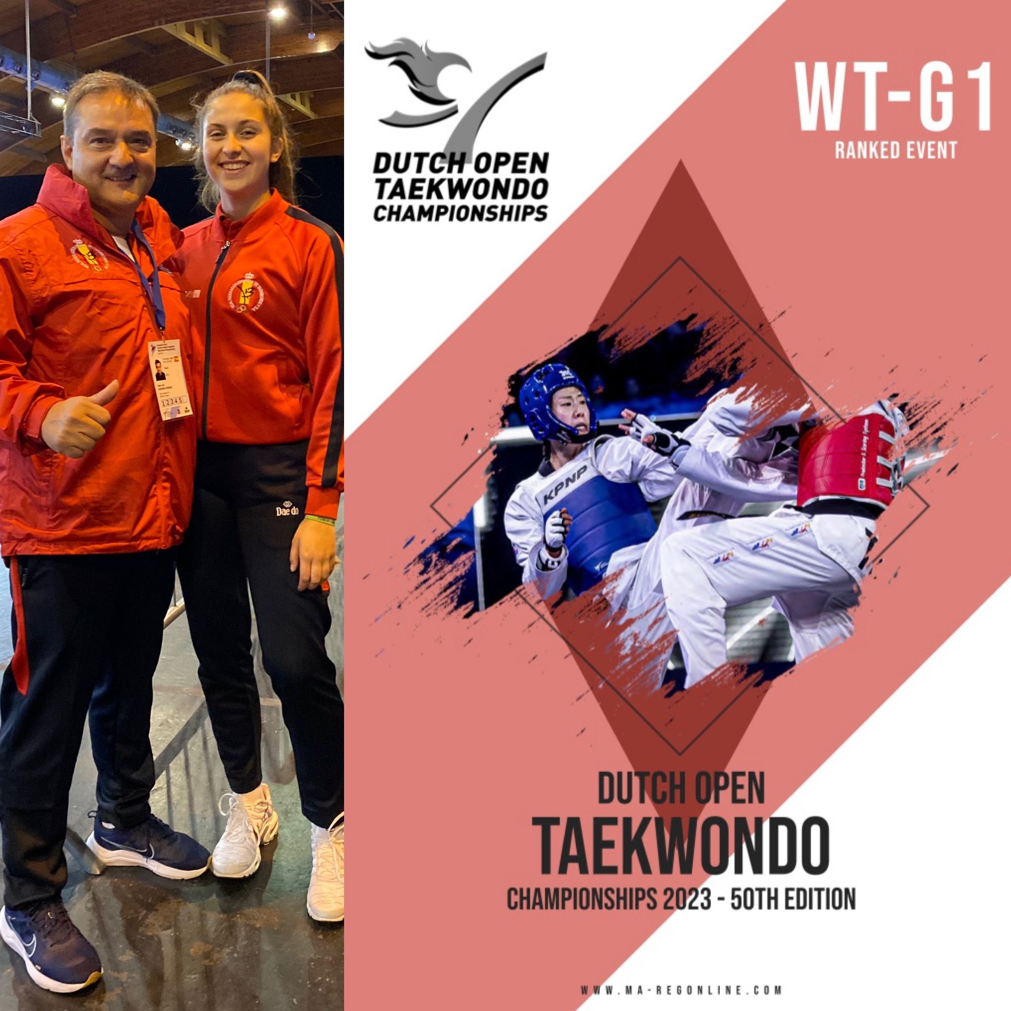 Inés de Benito  participará  en el  “Dutch Open Taekwondo Championships 2023”