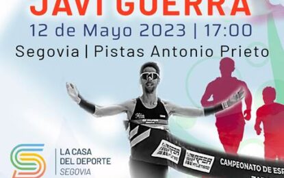 El Ayuntamiento de Segovia y su Concejalía de Deportes homenajearán a Javi Guerra