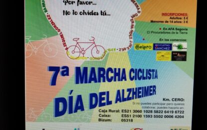 VII Marcha Ciclista Día del Alzheimer