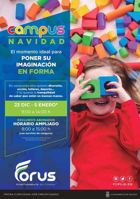 Piscina Climatizada “José Carlos Casado”: Campamentos de Navidad