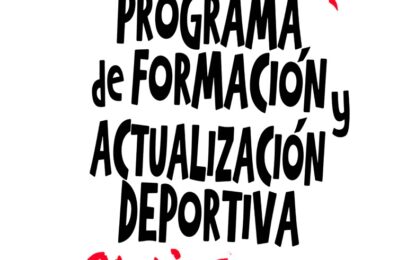 Programa de Formación y Actualización Deportiva 2020