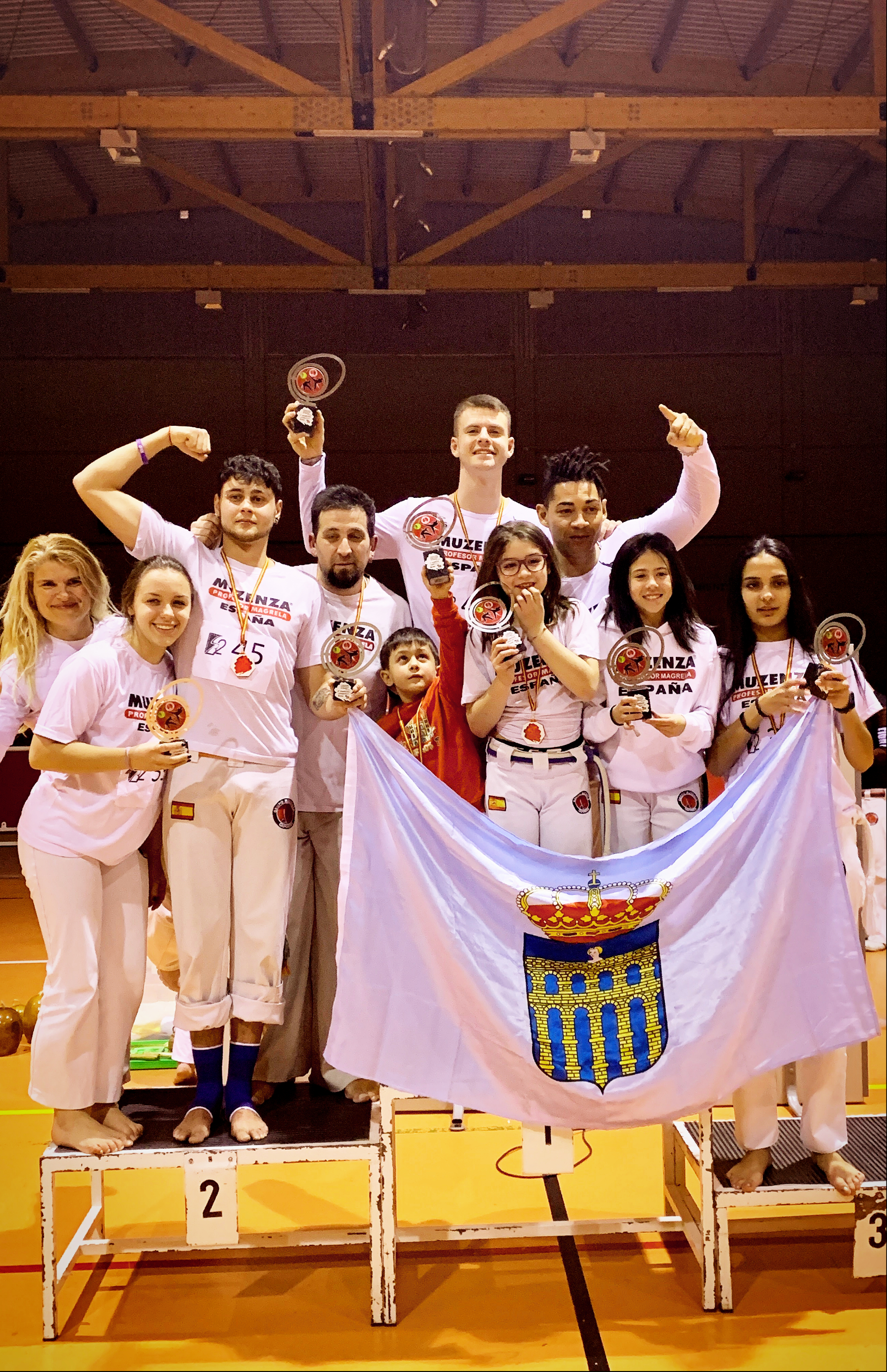 Capoeristas segovianos conquistan el Campeonato Interprovincial de Capoeira 2019