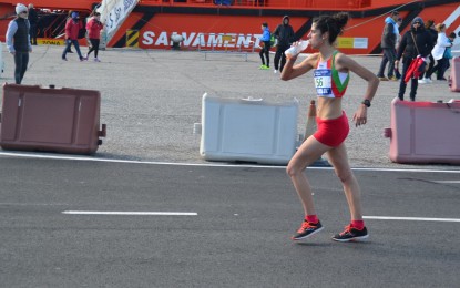 María del Pinar Polo Romero: nuevo record provincial en 20 km Marcha