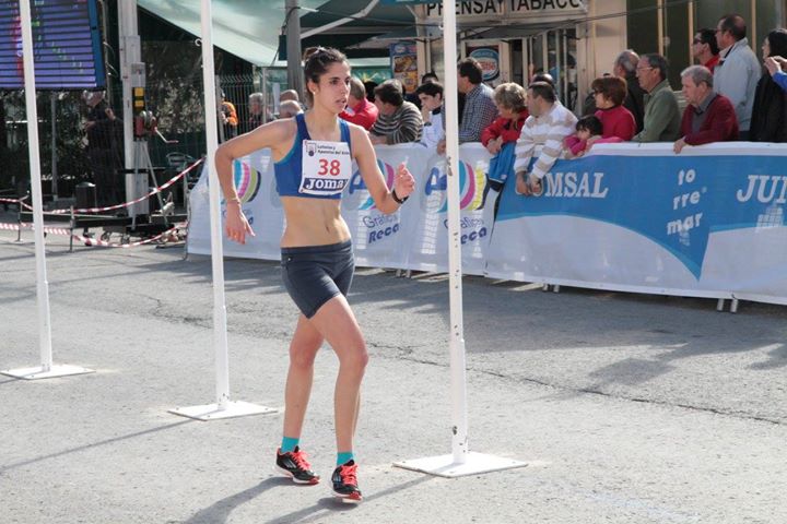 Gran actuación, con marca personal, de Pinar Polo en el Criterium Nacional de Marcha Atlética disputado en Rentería (San Sebastián)