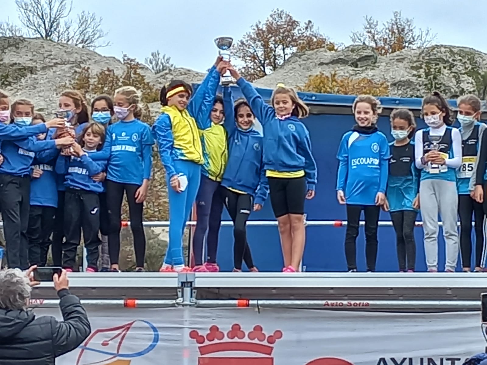 El Sporting Segovia campeón autonómico de Campo A Traves Sub10