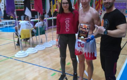 Sergio Diego, Campeón en el Torneo de Selecciones Castilla La Mancha vs Comunidad de Madrid de Kick Boxing y K1