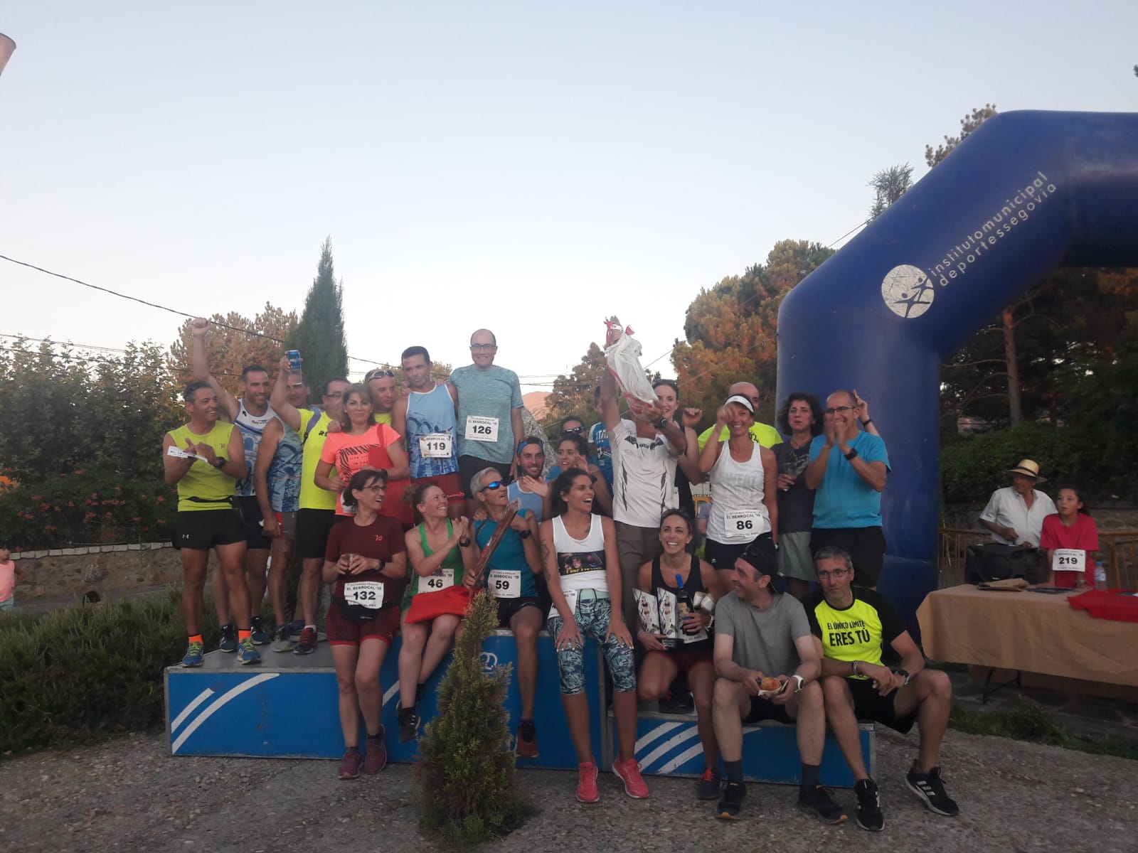 Más de 200 atletas en la III Carrera “El Berrocal” en Ortigosa del Monte