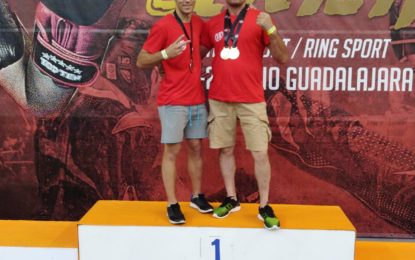 Kick Boxing F.E.K.M.: Sergio de Diego y Valerica Chiuda, 3 oros en el Campeonato de España