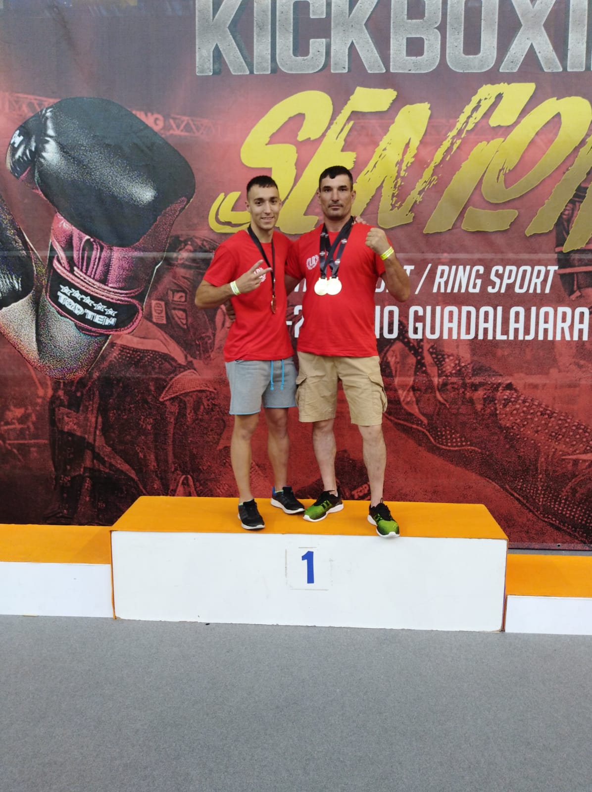 Kick Boxing F.E.K.M.: Sergio de Diego y Valerica Chiuda, 3 oros en el Campeonato de España