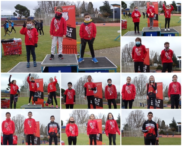 El CAS-Ciudad de Segovia y el Venta Magullo organizaron en las pistas de Altetismo “Antonio Prieto” la V Carrera Pro-CAS “Ciudad de Segovia” con más de 100 participantes