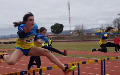 Claudia Corral, entre las mejores de España en 800 m. y gran participación del Sporting Segovia