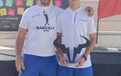 Fermín Barcala, campeón del Máster de Tenis de la Rafa Nadal Academy