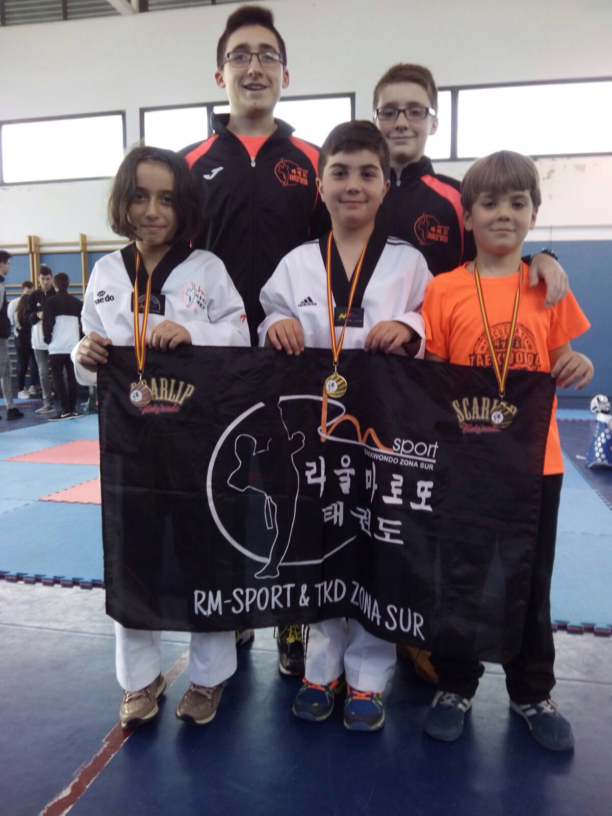 Pleno de medallas para la cantera del CD Taekwondo RM-Sport