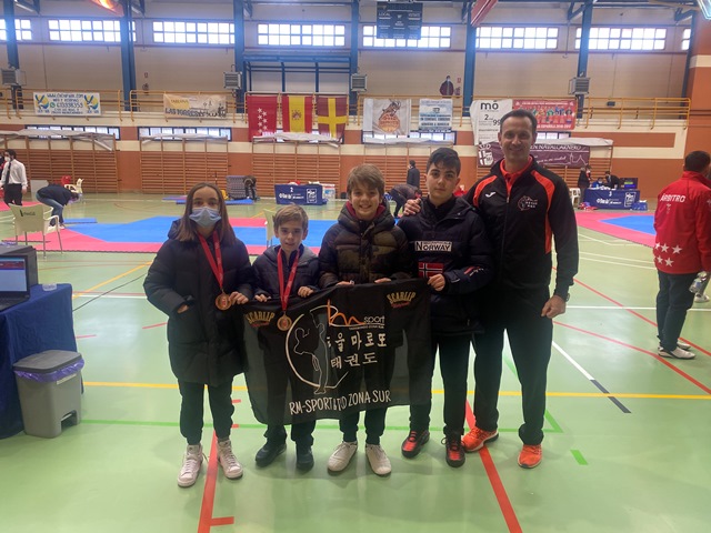 Dos bronces para la cantera del C.D. Taekwondo RM-Sport & TKD Zona Sur