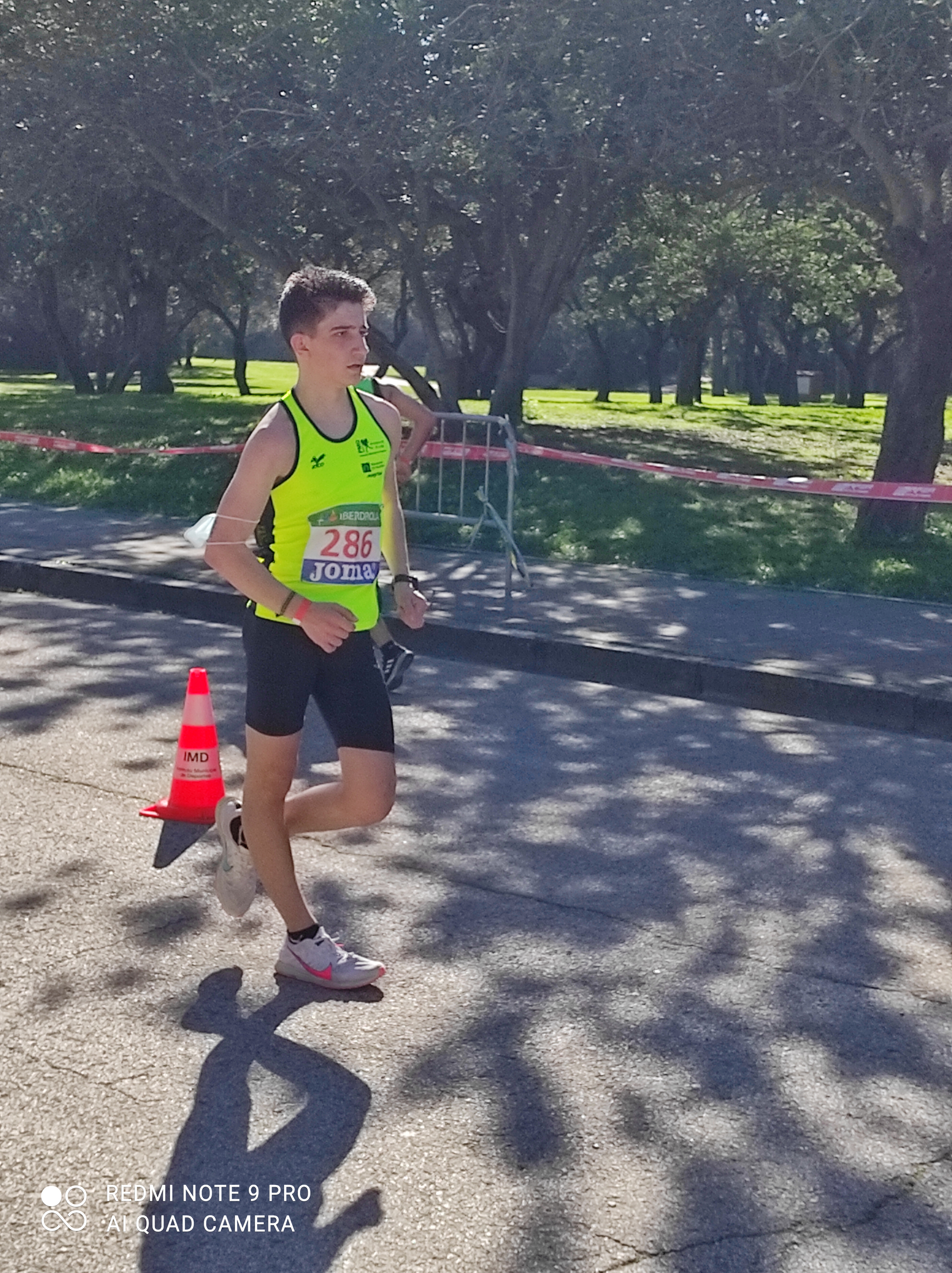 Representación segoviana en el Campeonato de España de Marcha en Ruta