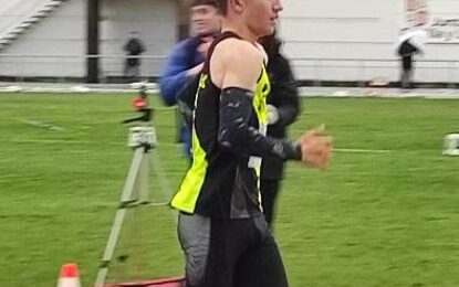 Rodrigo Santa Elena Garcia, segundo en la prueba de 5 km marcha y mejor marca personal