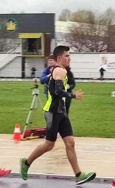 Rodrigo Santa Elena Garcia, segundo en la prueba de 5 km marcha y mejor marca personal