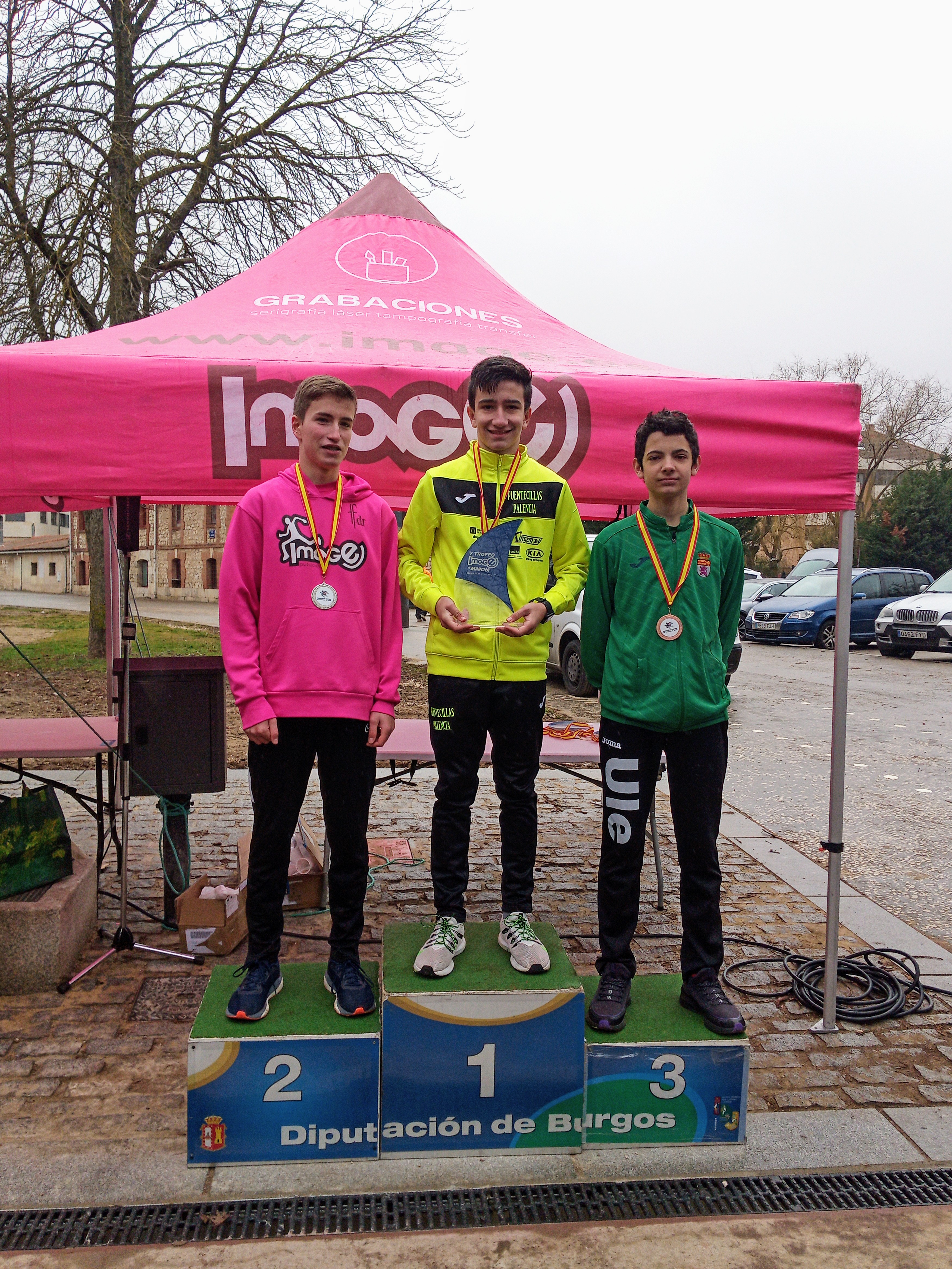 Rodrigo Santa Elena García campeón autonómico de Marcha en Ruta