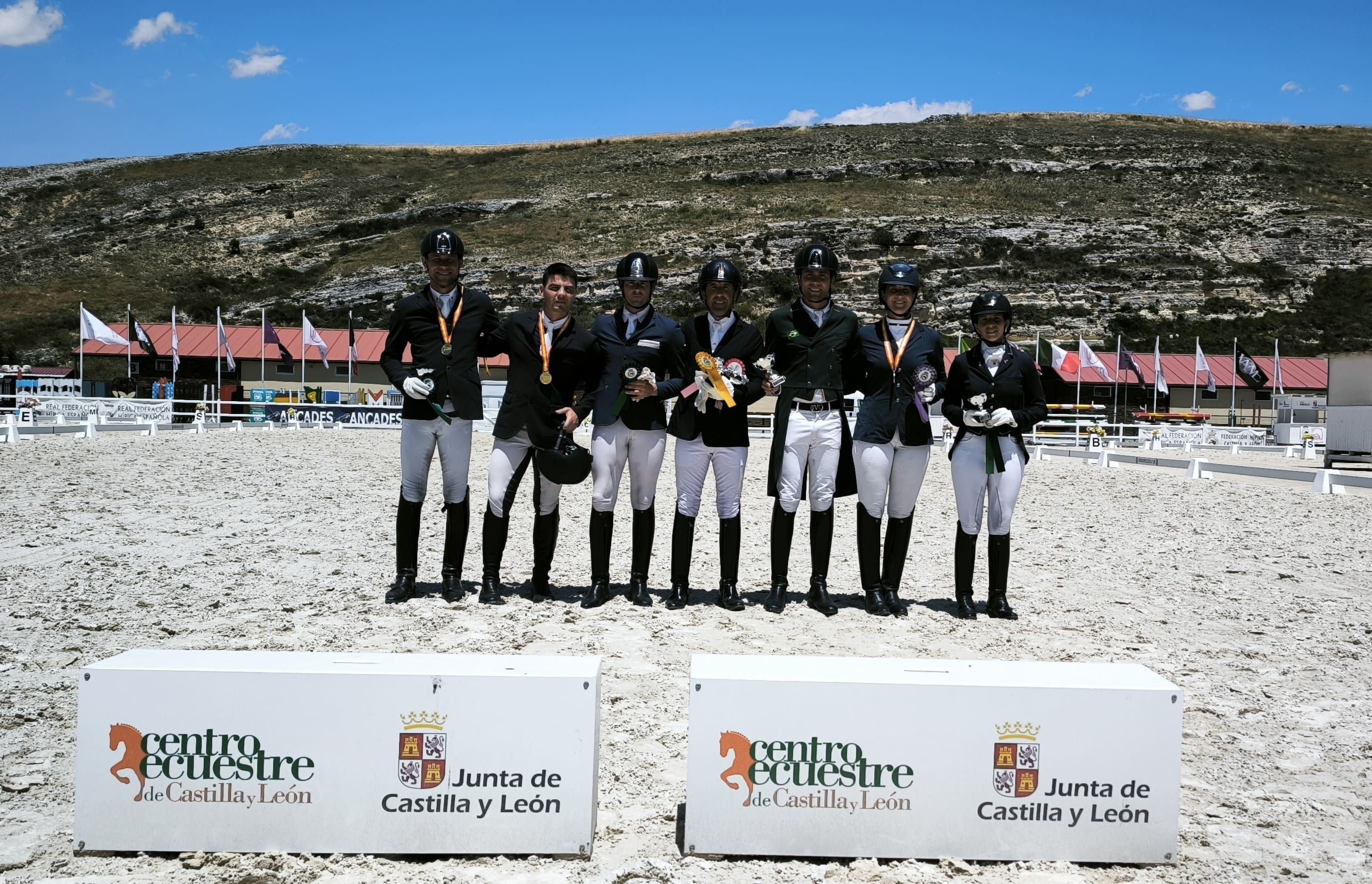 Finaliza el Concurso Internacional de Caballos Jóvenes, en el Centro Ecuestre de Castilla y León, de Segovia