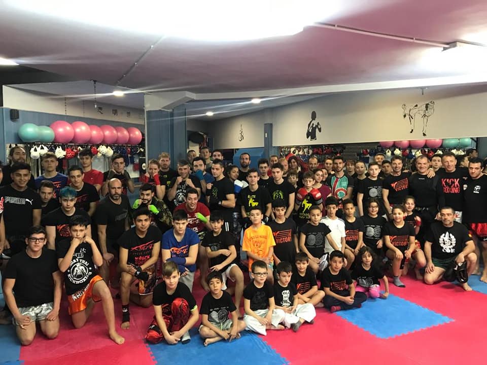 Clinic de Kickboxing en las instalaciones del Centro Victoria de Segovia
