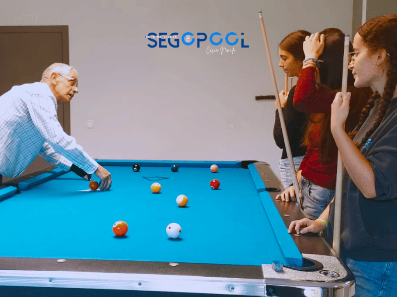 Club Segopool: Física, dibujo técnico… ¡y billar!