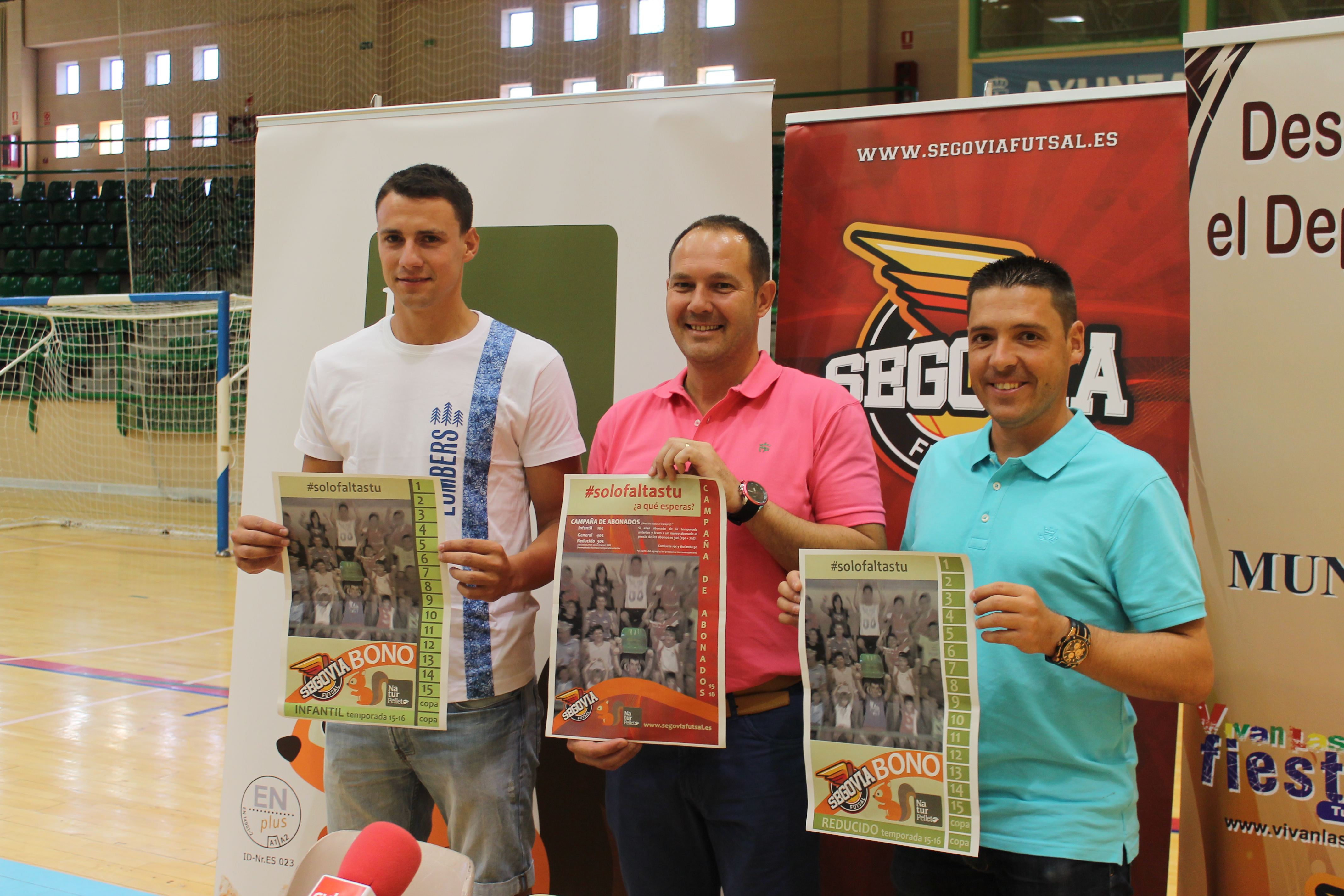 Naturpellet Segovia lanza su campaña de abonados para esta temporada 2015/2016