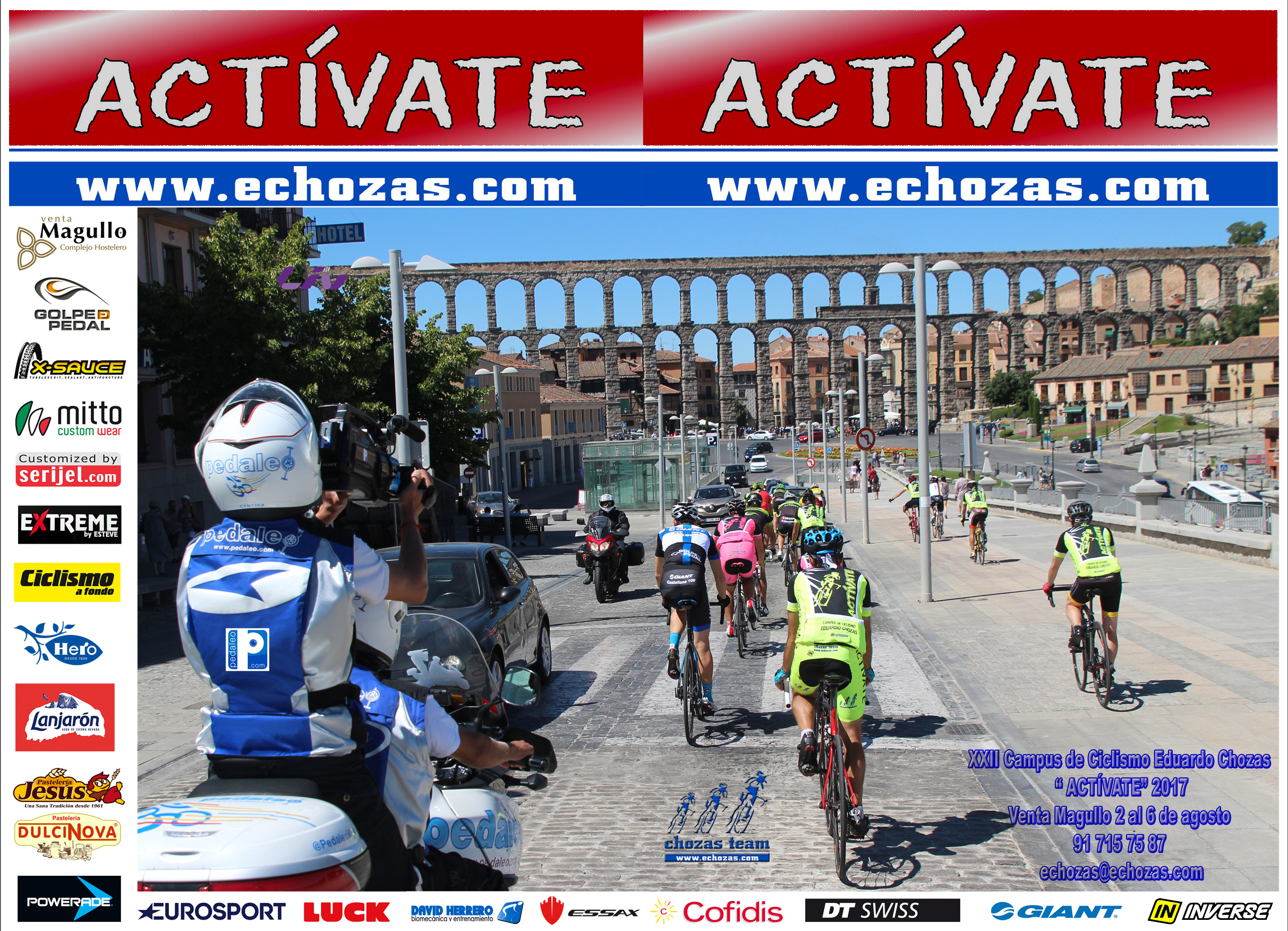 XXII Campus de Ciclismo Eduardo Chozas “Actívate” Venta Magullo 2017