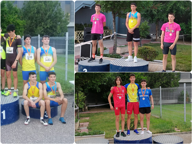 El Sporting Segovia volvió a cosechar magníficos resultados en los Campeonatos Autonómicos