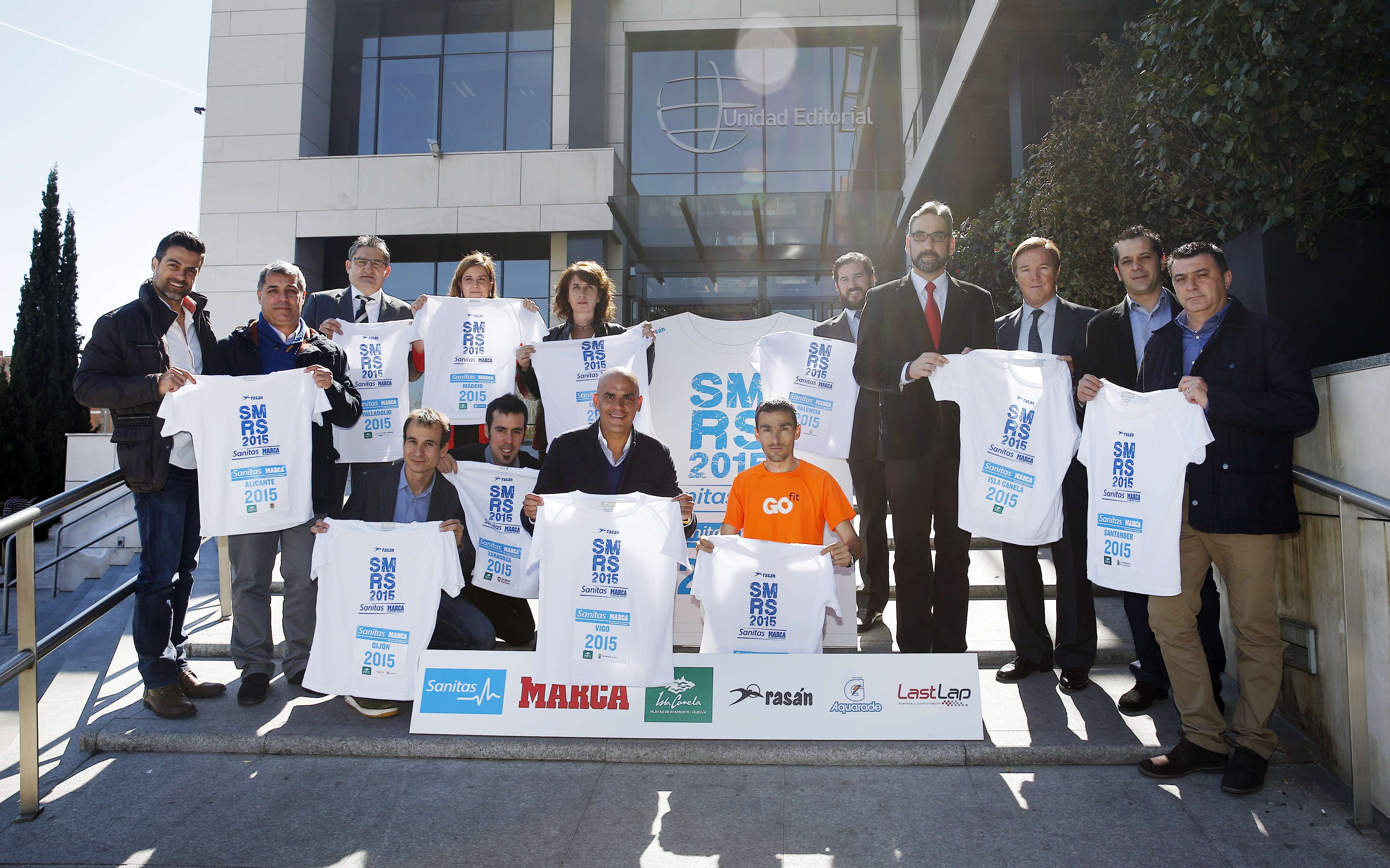 Presentación de la III Sanitas Marca Running Series 2015