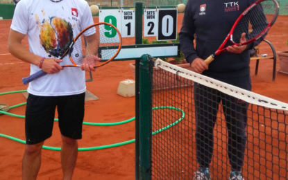 Saul Verdugo sige dando pasos firmes en el tenis profesional