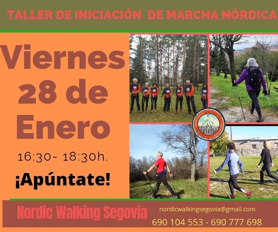 Nordik Walking Segovia: Taller de iniciación