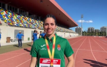 Daniela Gómez Navalón subcampeona de España de Lanzamiento de Disco