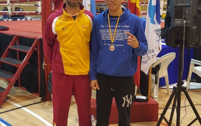 Elian Guerrero Rodriguez del Club Segoboxing, se proclama Sub-campeón de España en la categoría de 64 kg