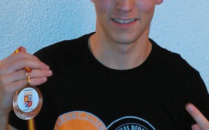 El segoviano Sergio de Diego medalla de bronce en Campeonato de Castilla y León de Kick-Boxing