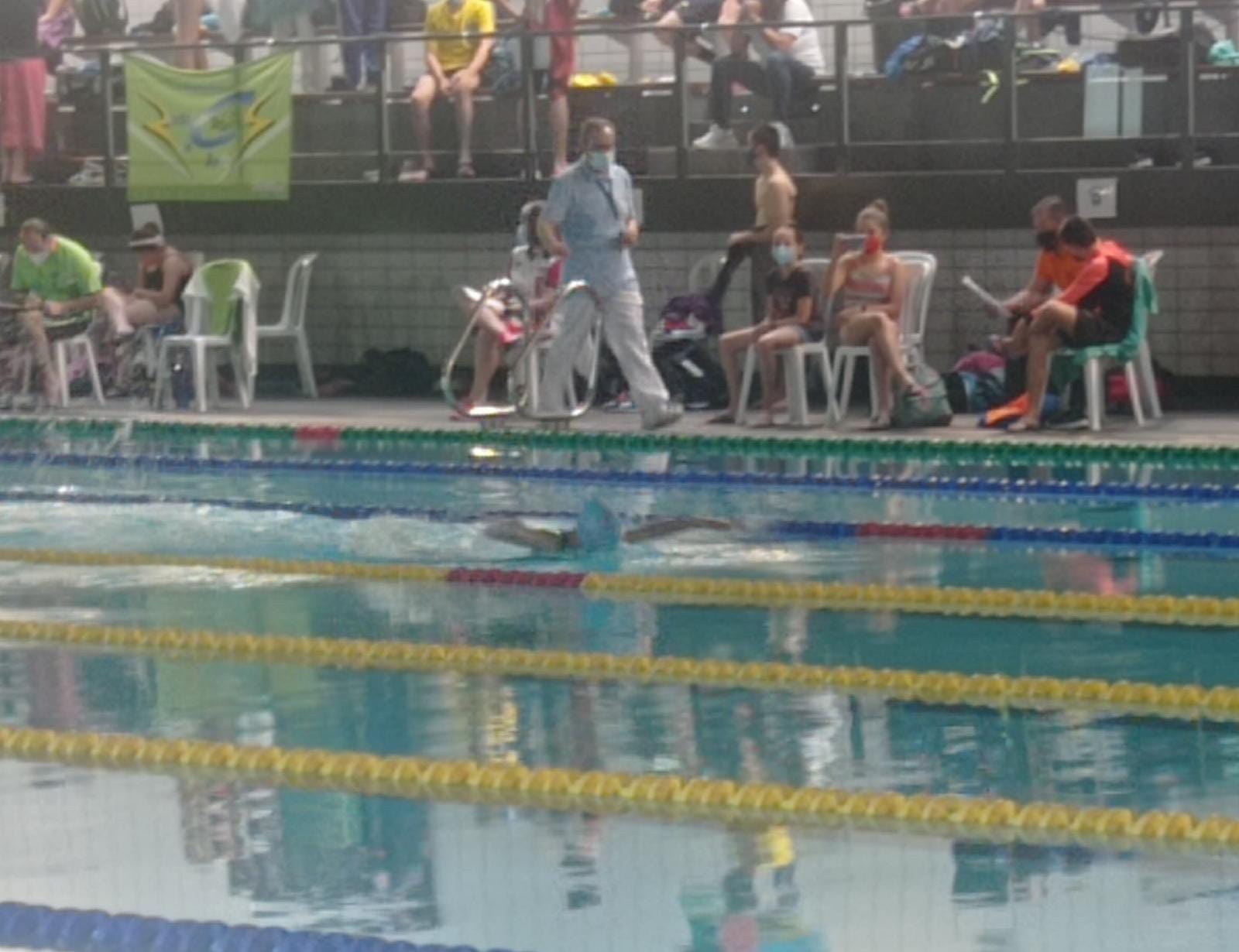 La nadadora segoviana, Sofía García Gil, hizo un gran papel en el Campeonato de Castilla y León