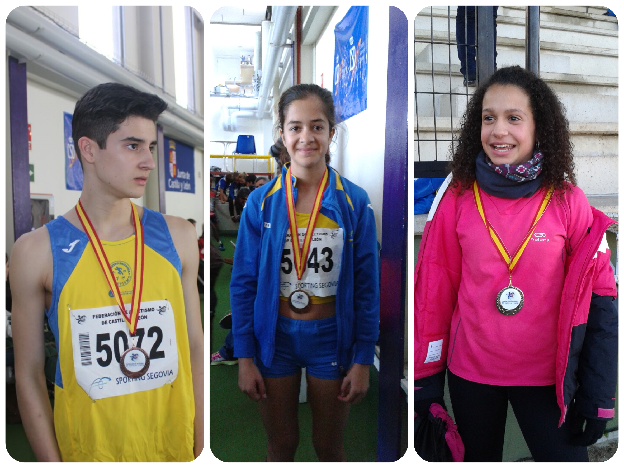 Los atletas del Sporting consiguen una plata y dos bronces en los Campeonatos Autonómicos celebrados el sábado en Valladolid